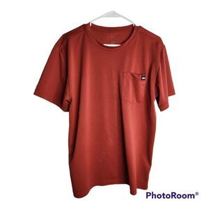 Dickies work shirt, size medium, dark rust color